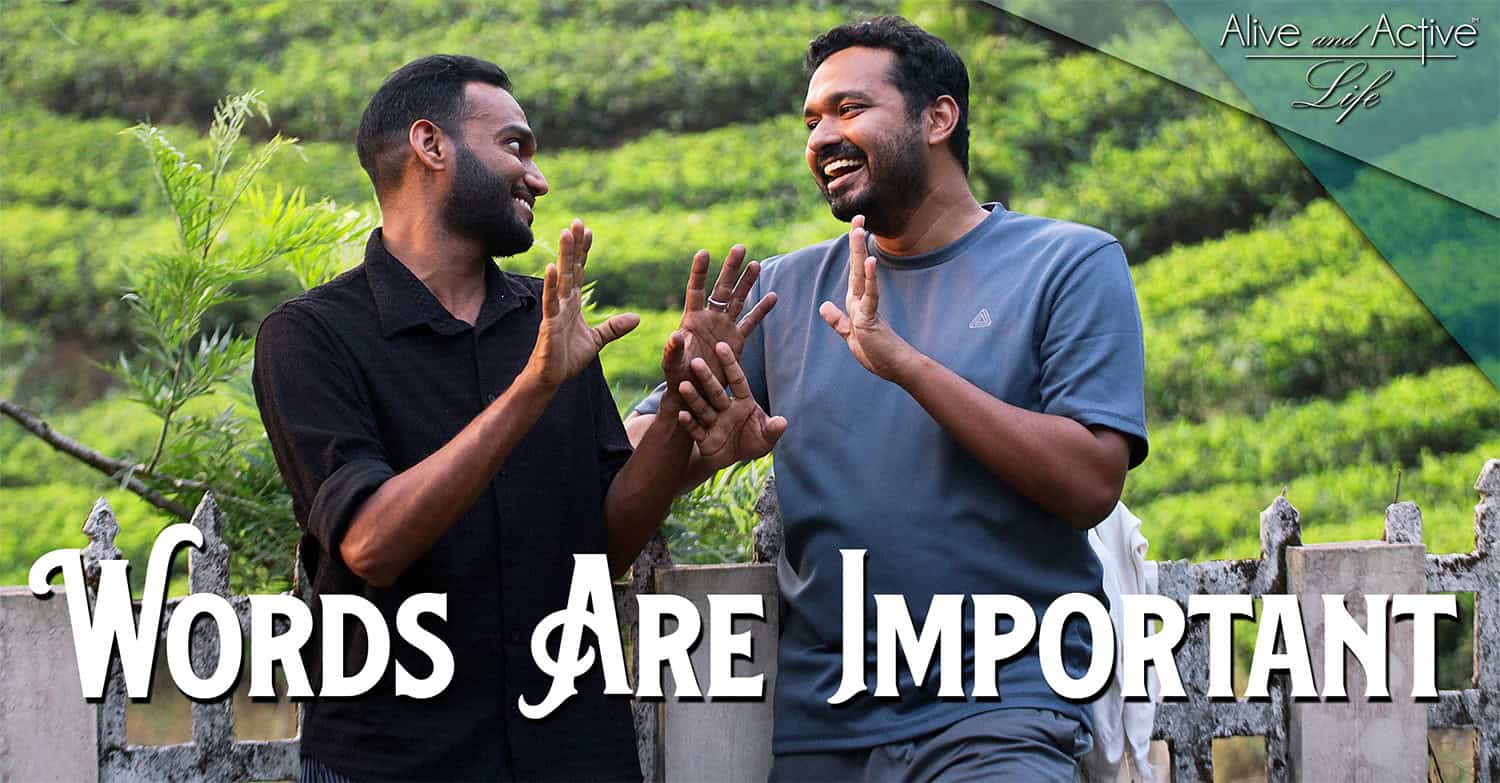 Words Are Important